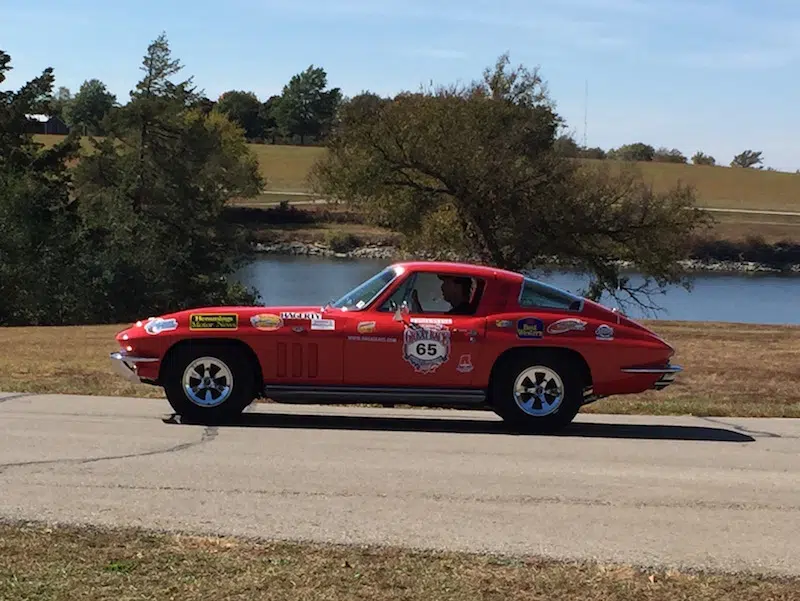 Corvette at Lake Garnett Grand Prix Revival