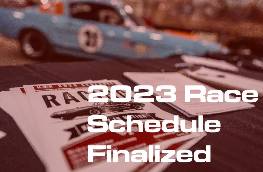 Auto Racing Schedule